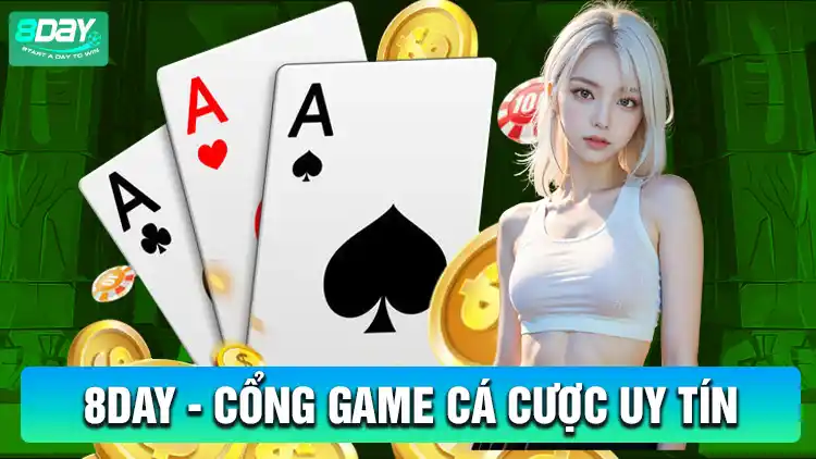 8Day cổng game cá cược uy tín