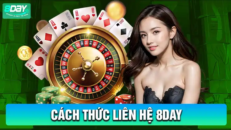 Các cách thức liên hệ 8Day