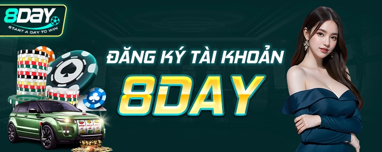 Đăng ký tài khoản 8Day