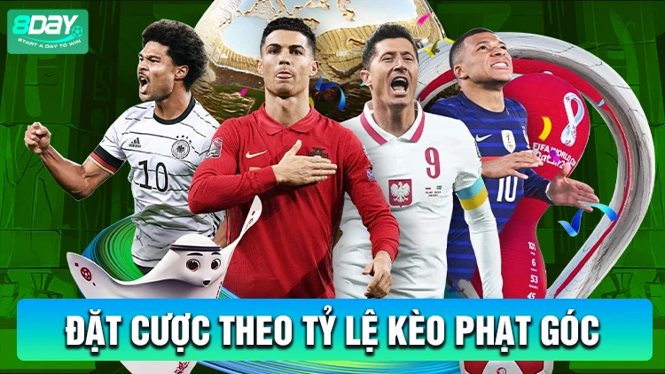 Tự do đặt cược theo tỷ lệ kèo phạt góc khác nhau